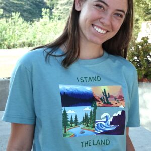 I Stand 4 the Land T-shirt